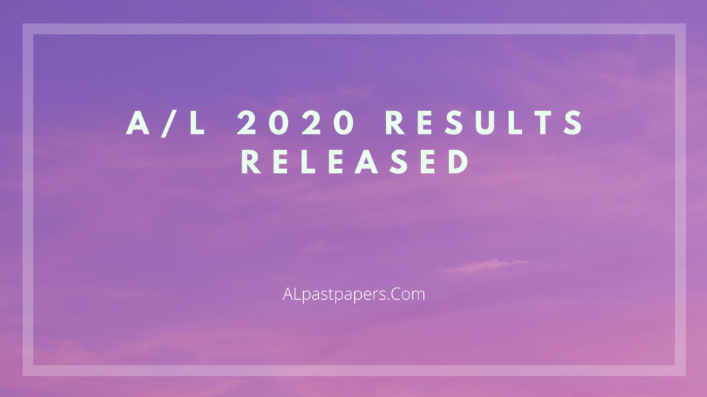 A L 2020 Results Released
