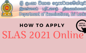 How to apply SLAS Application Online